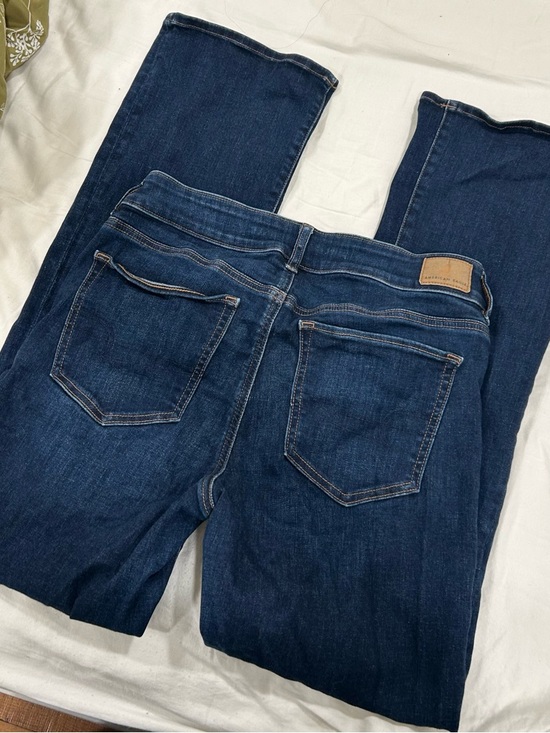 American Eagle Next Level Stretch Jeans Women’s Size 12 Dark Wash Flare Bootcut - Picture 7 of 7
